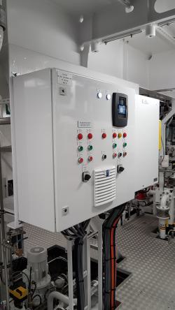 Wärmetauschereinheit mit Frequenzumrichter Wärmetauschereinheit mit Frequenzumrichter
